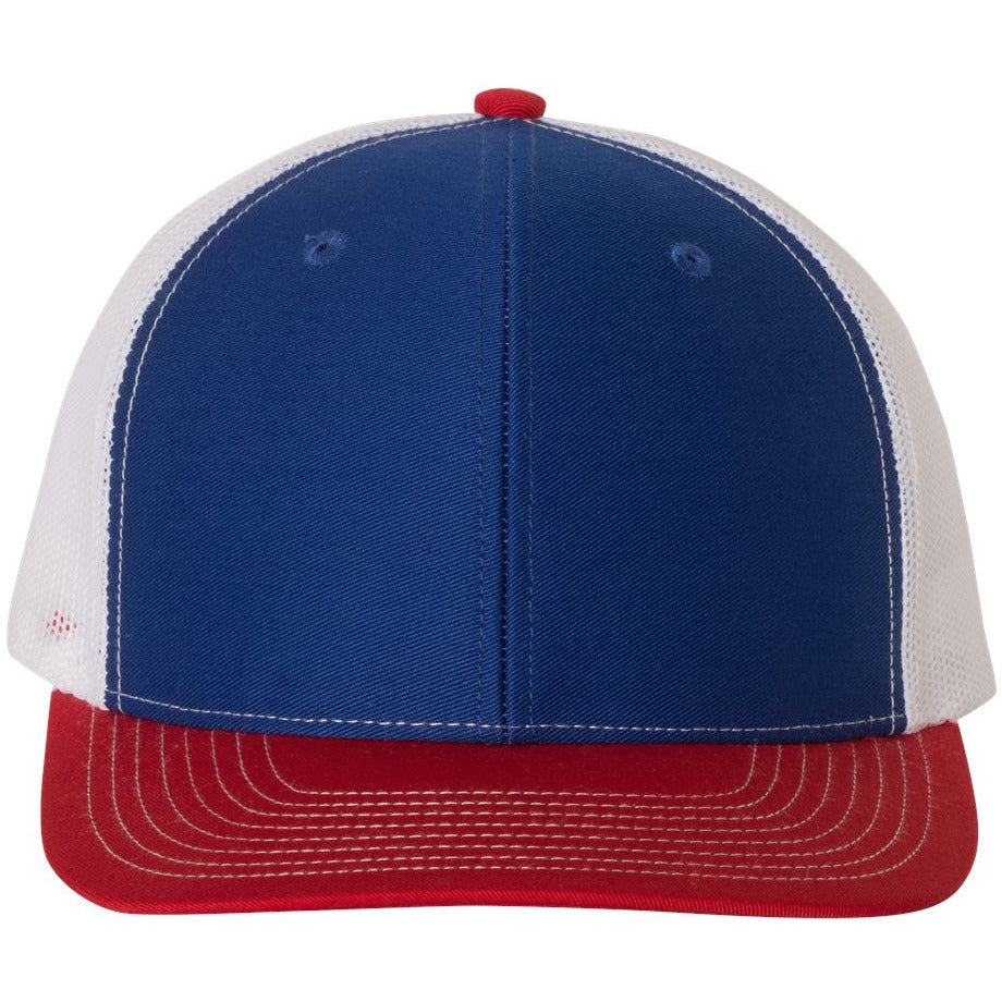 Royal/ White/ Red