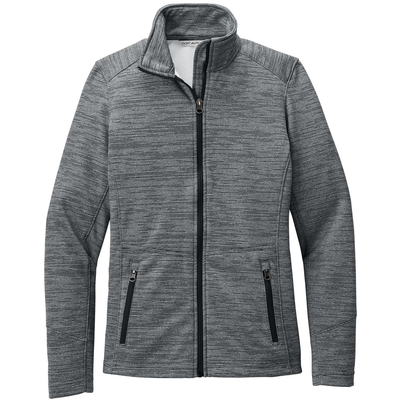 Port Authority Ladies Digi Stripe Fleece Jacket