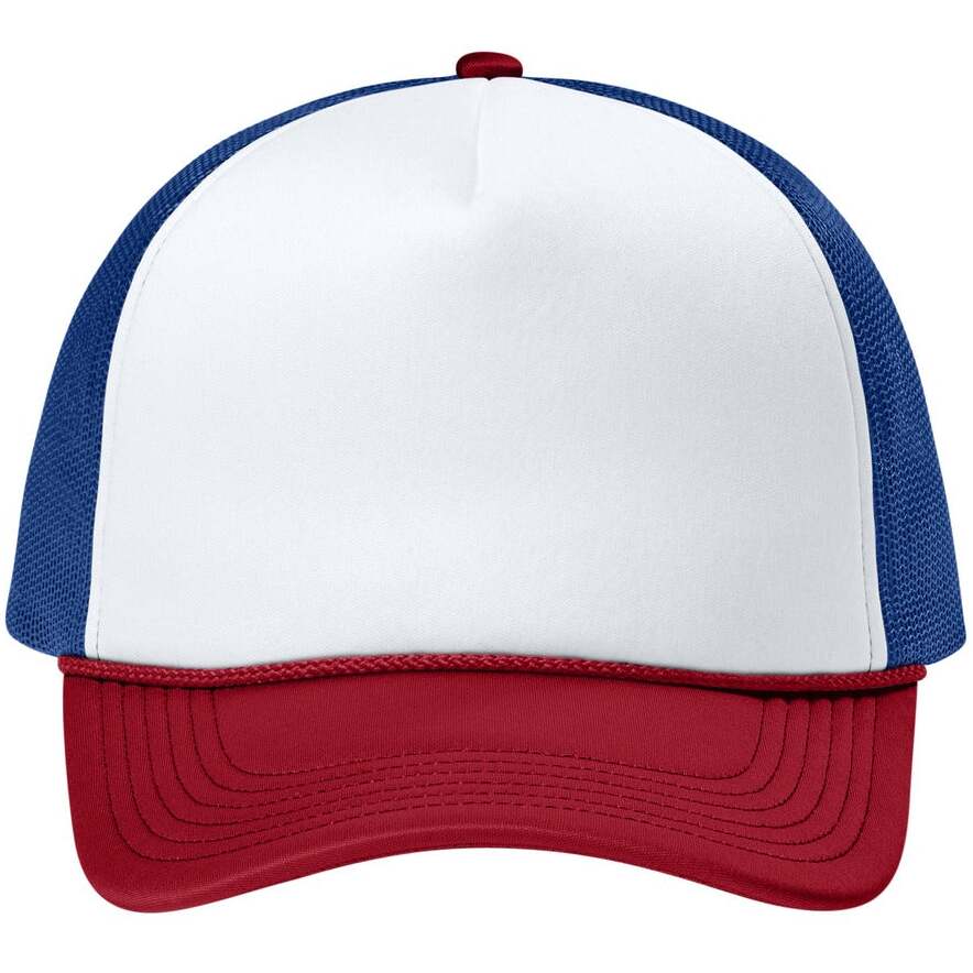 White/ Rich Red/ True Royal