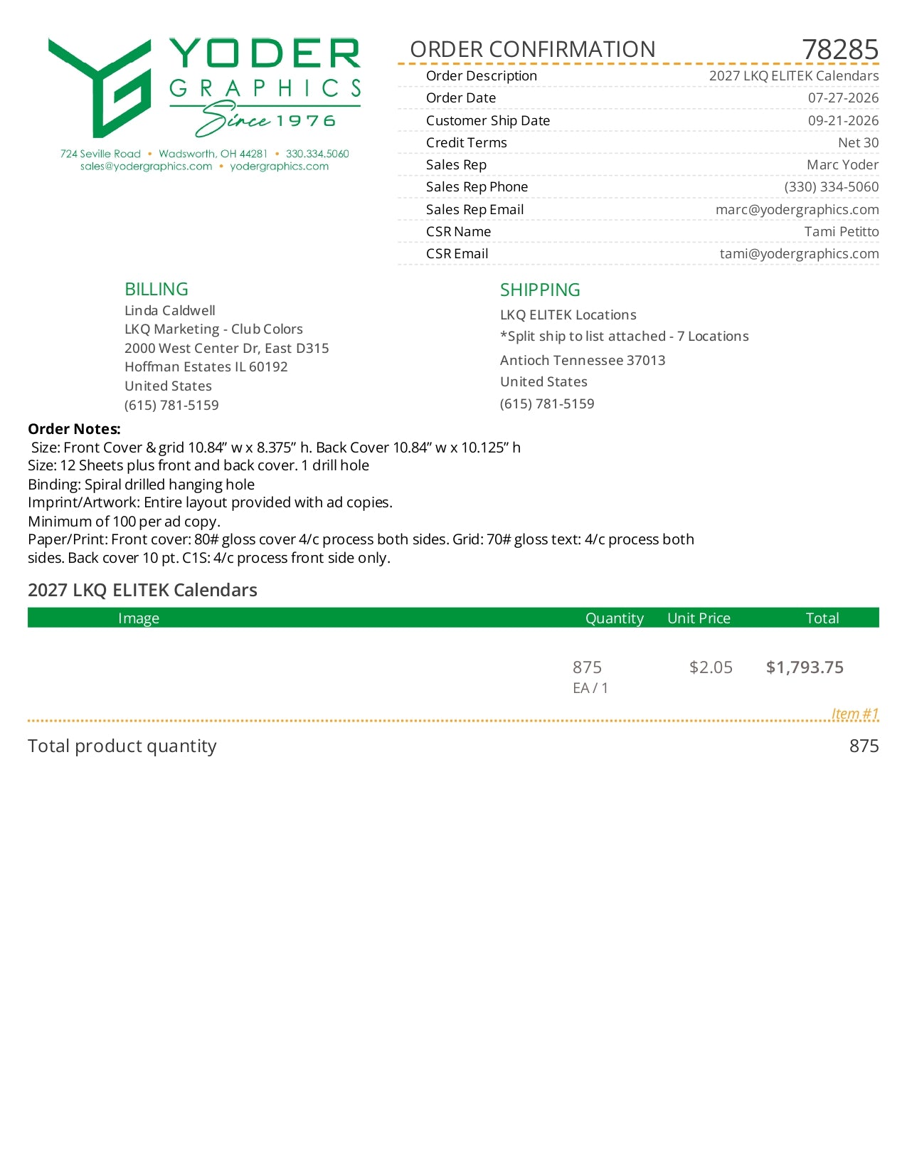 78285-YDR-LKQ