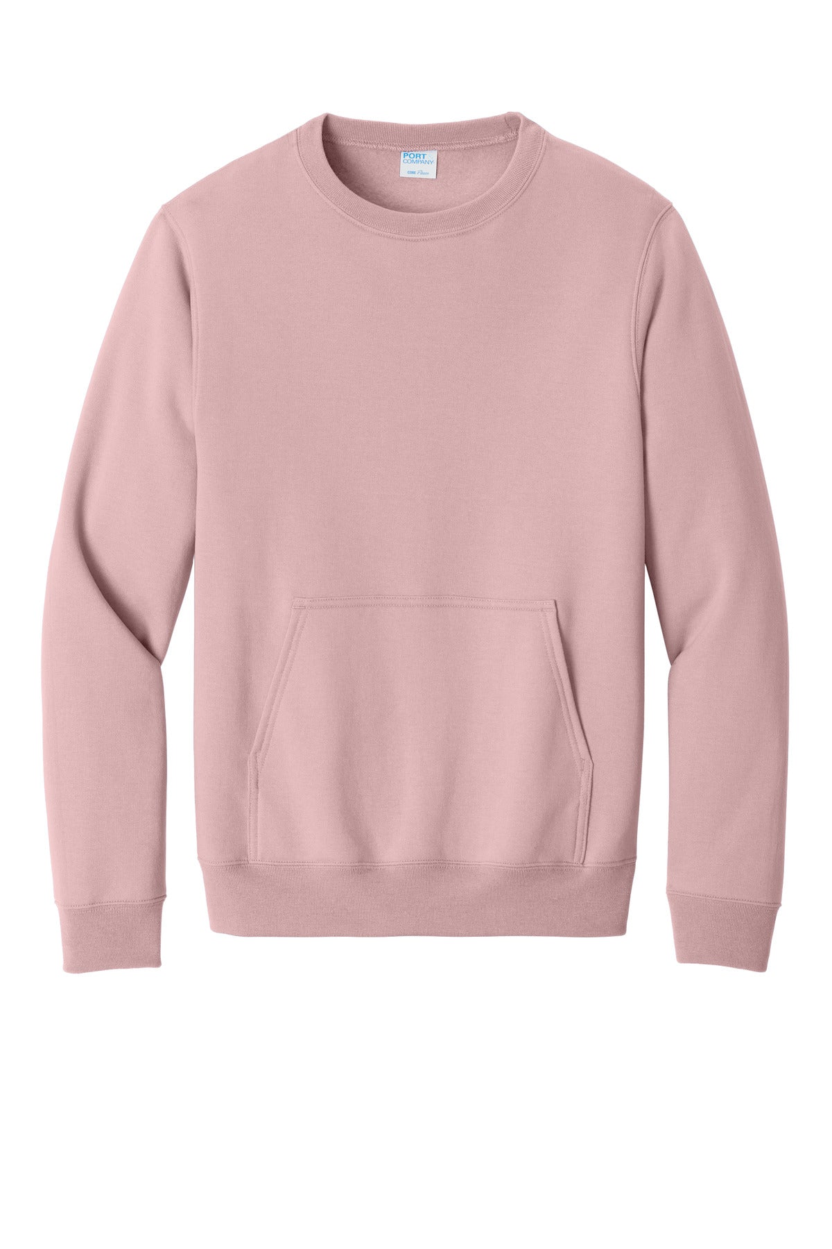Port & Co™ Core Fleece Crewneck Pocket Sweatshirt