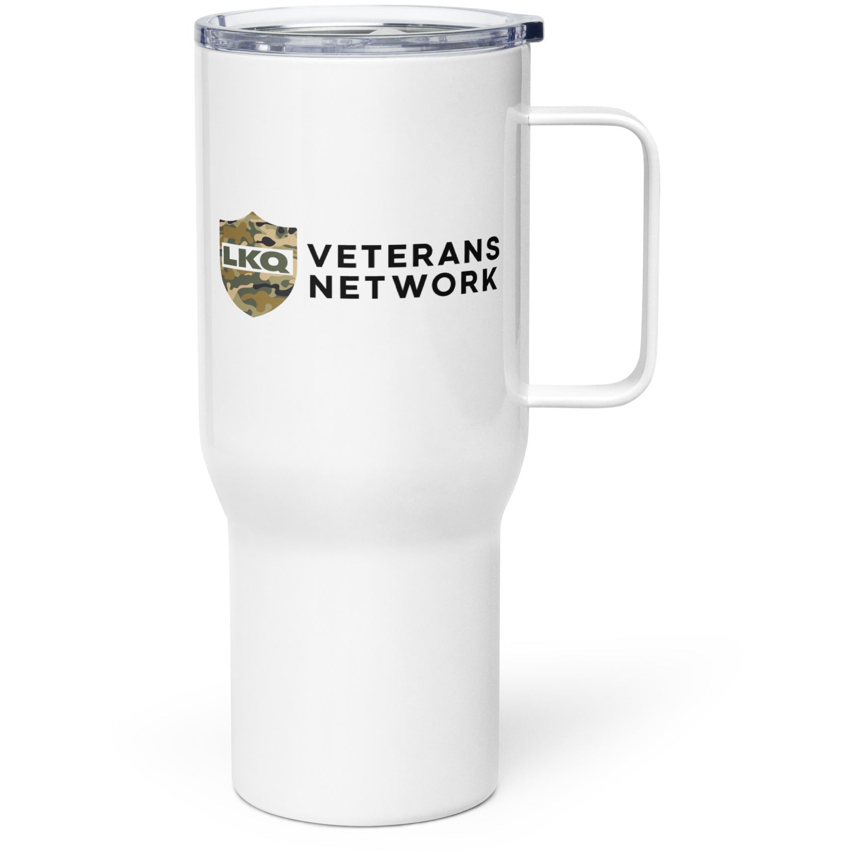 Veterans Network Travel mug with a handle