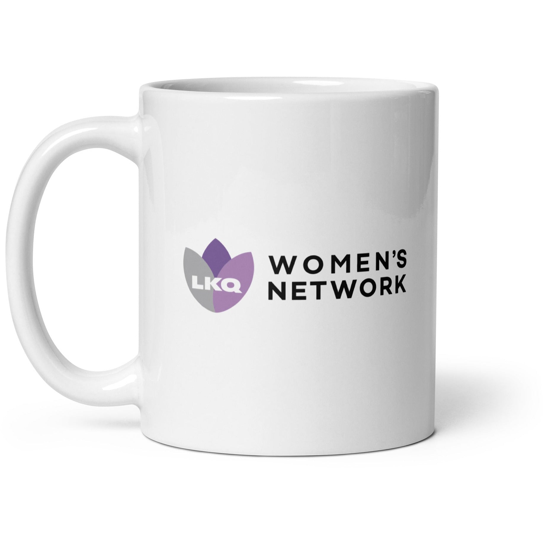 Women's Network White glossy mug