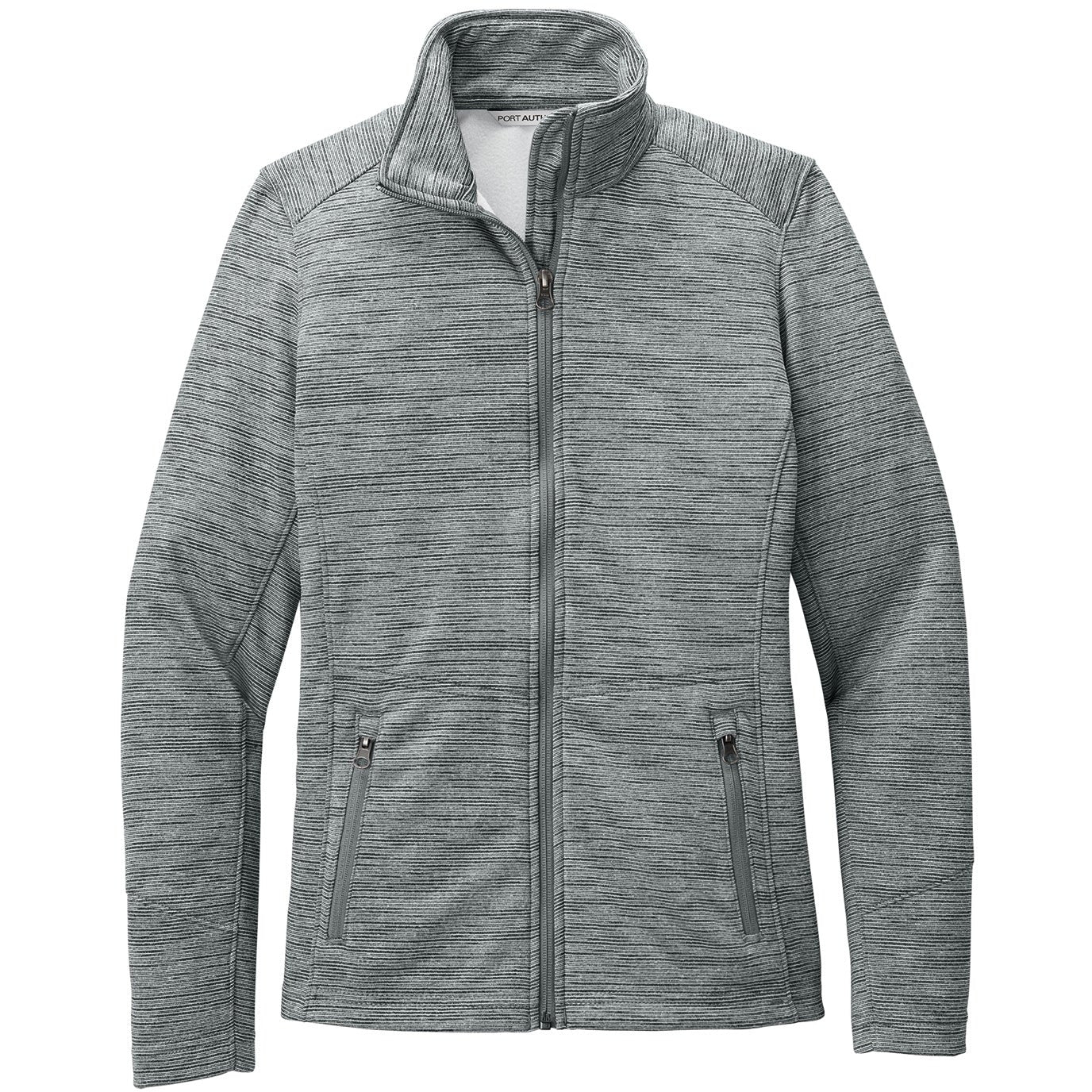 Port Authority Ladies Digi Stripe Fleece Jacket