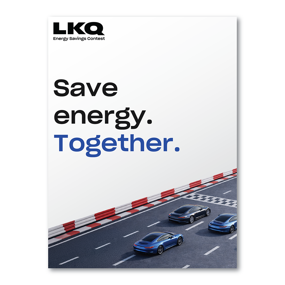 Energy Savings Decals - Triple Switch (Bundle of 10)