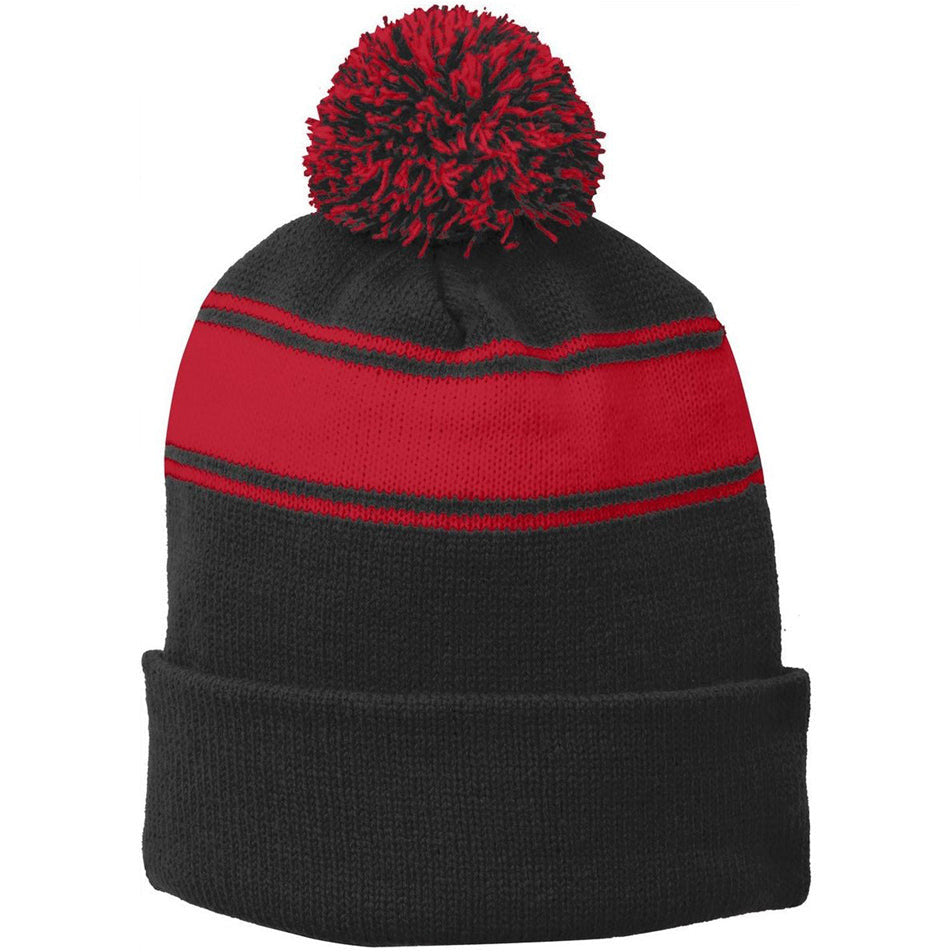 Black/ True Red