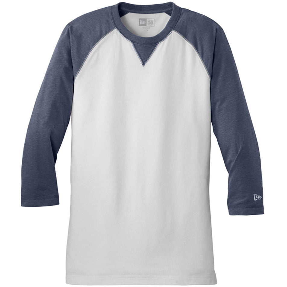 True Navy Heather/ White