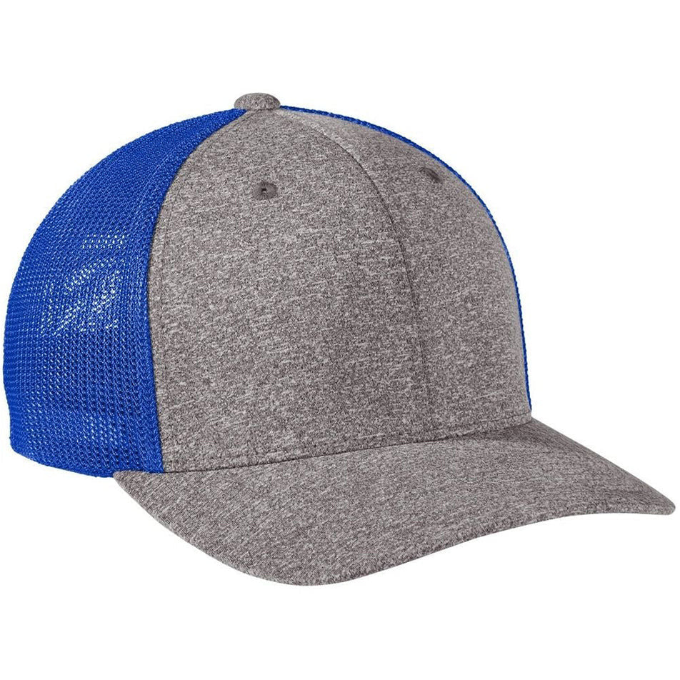 True Royal/ Grey Heather