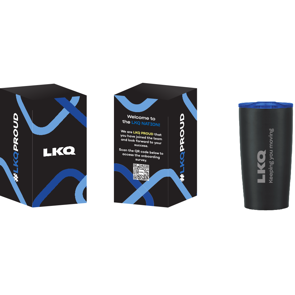 Black w/ Blue Lid