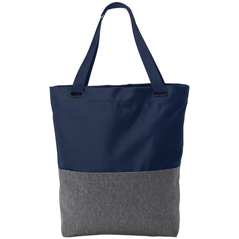 Heather Grey/ River Blue Navy