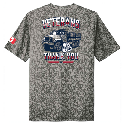 CA Veterans Day Sport-Tek Digi Camo Tee
