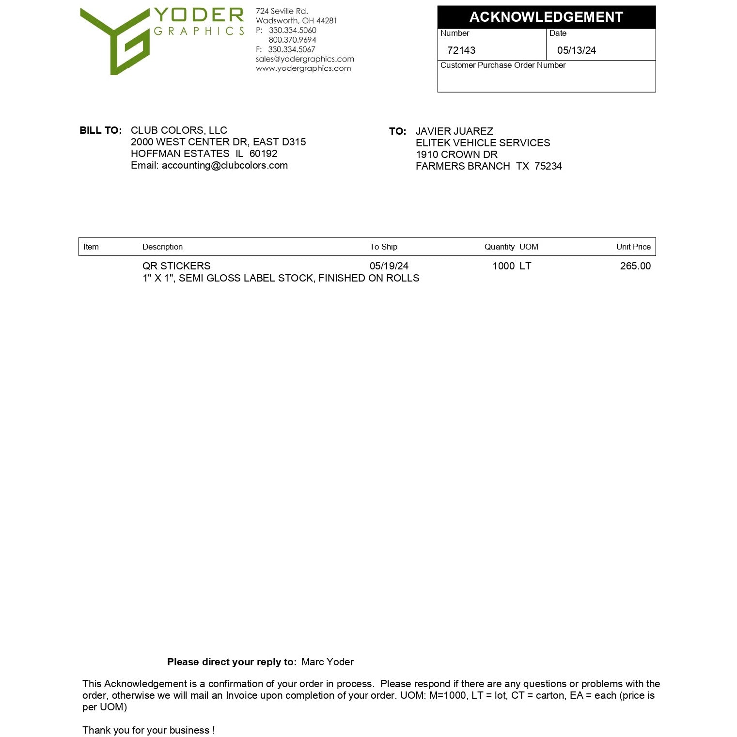 72143-YDR-LKQ