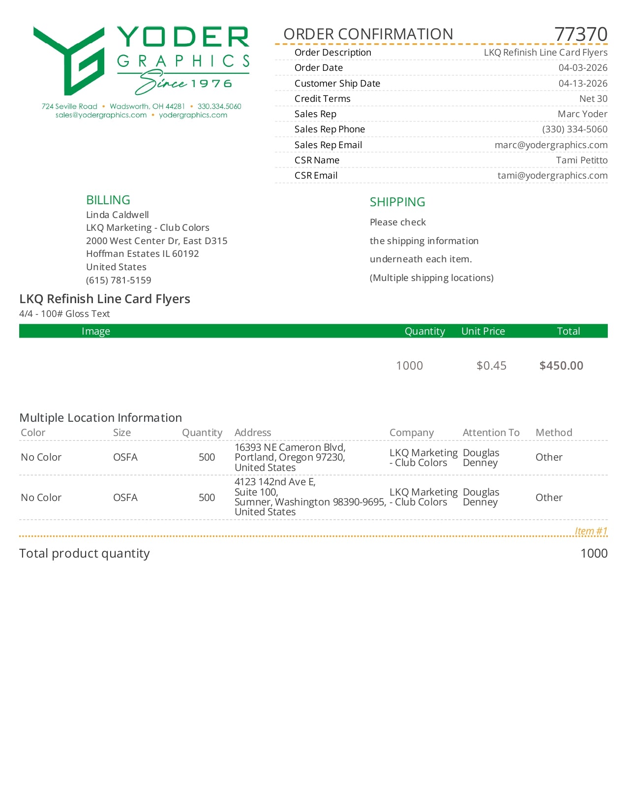 77370-YDR-LKQ