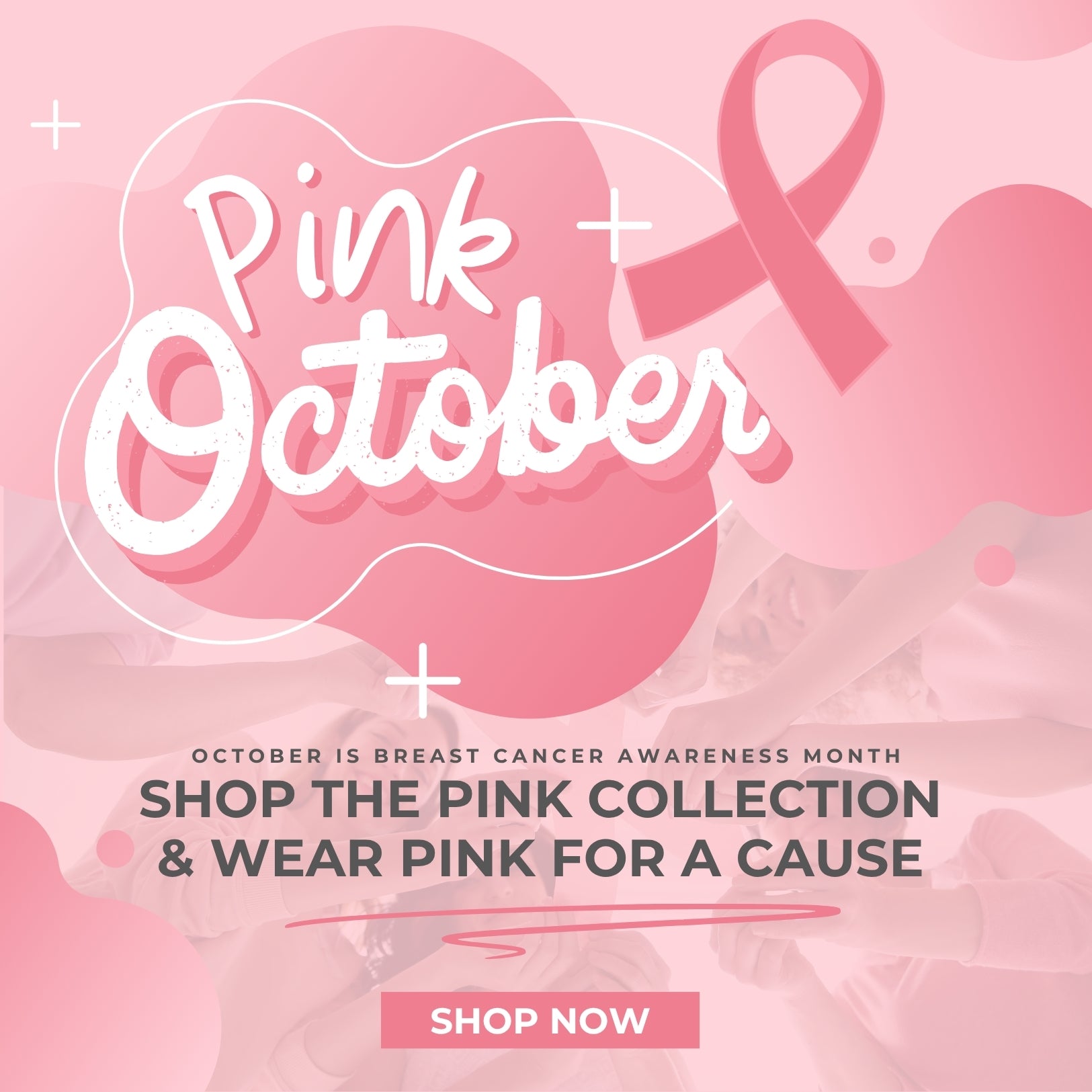 Pink Collection for Breast Cancer Awareness – Shop pink-themed apparel & accessories.