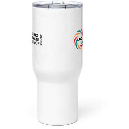 Latinx & Hispanic Network Travel mug with a handle