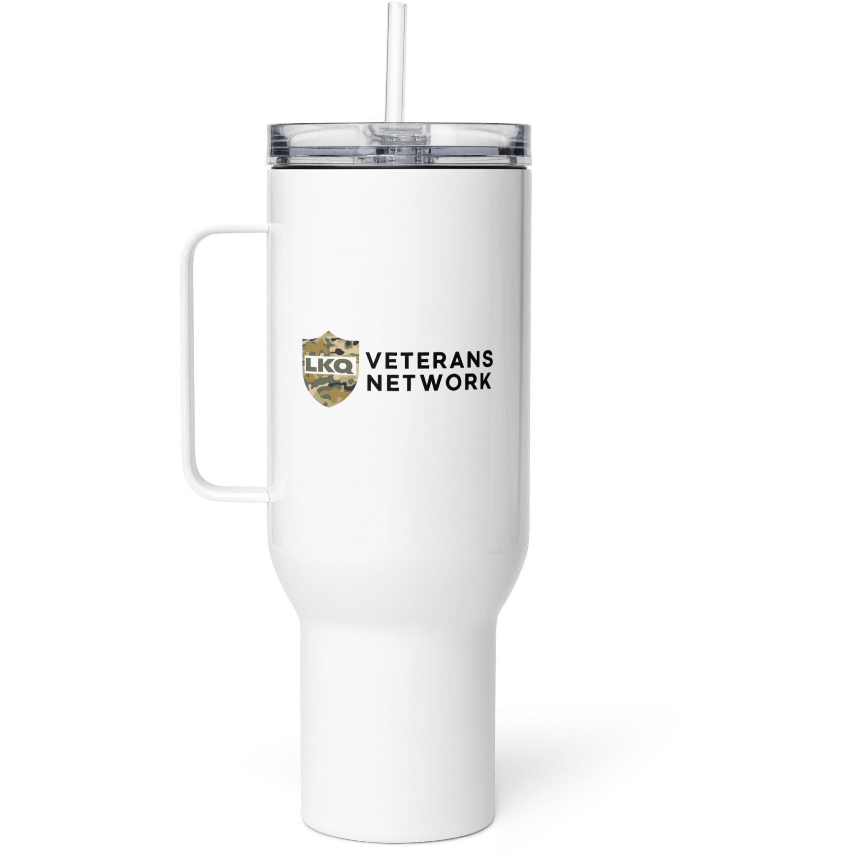 Veterans Network Travel mug with a handle