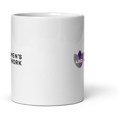 Women's Network White glossy mug